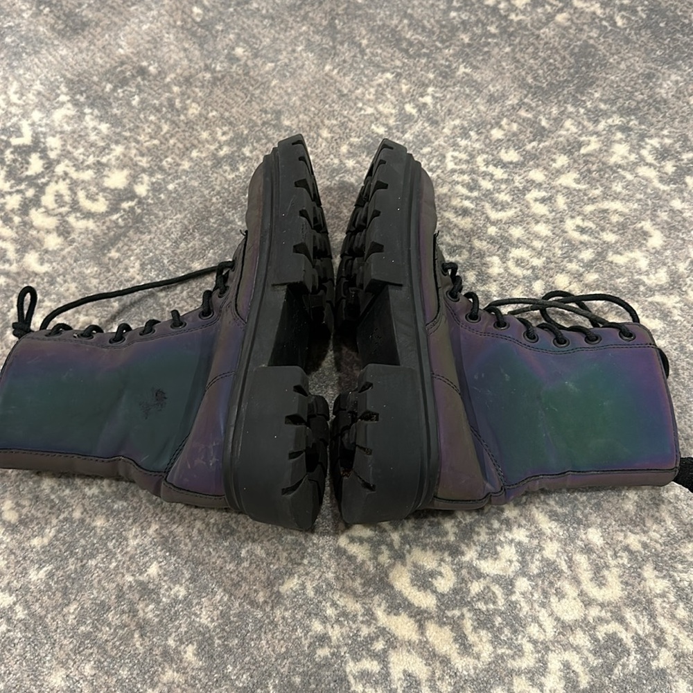 ZARA HOLOGRAM BOOTS KIDS SIZE 32/12 - Picture 6 of 11